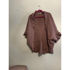 Moth Sweater Purple Delicate Size XS Anthropologie